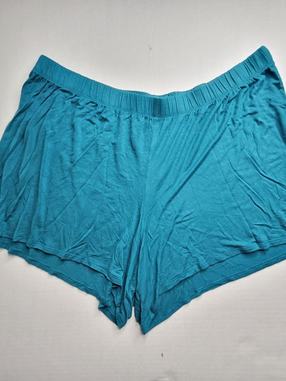 Cacique Teal Lace-Trim Sleep Cami and Shorts Set Size 3X - Picture 3 of 4